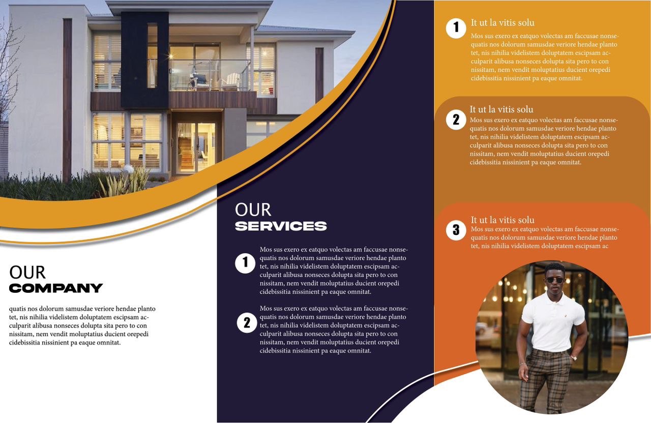 Website Template - Homepage